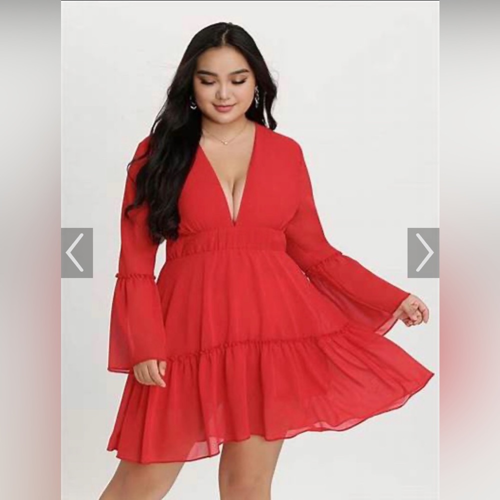 Red dress